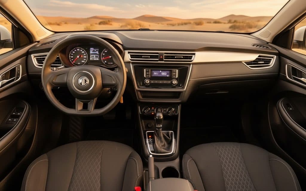 Mg 5 2023 interior view showing trim