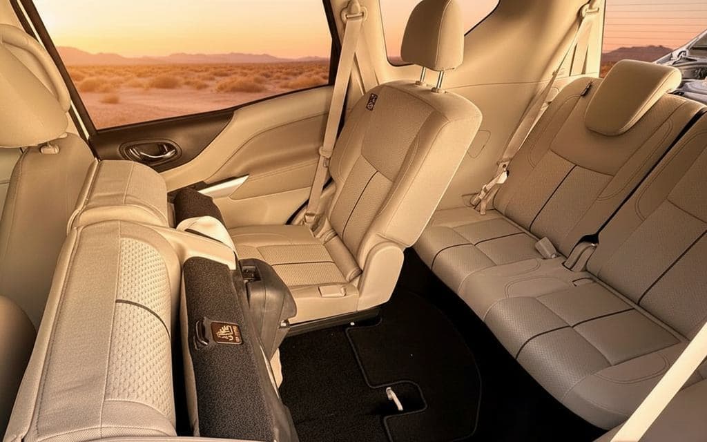 Nissan X Terra 2022 leather seats and cabin