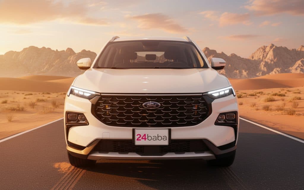 Ford Territory 2025 White rental in Dubai