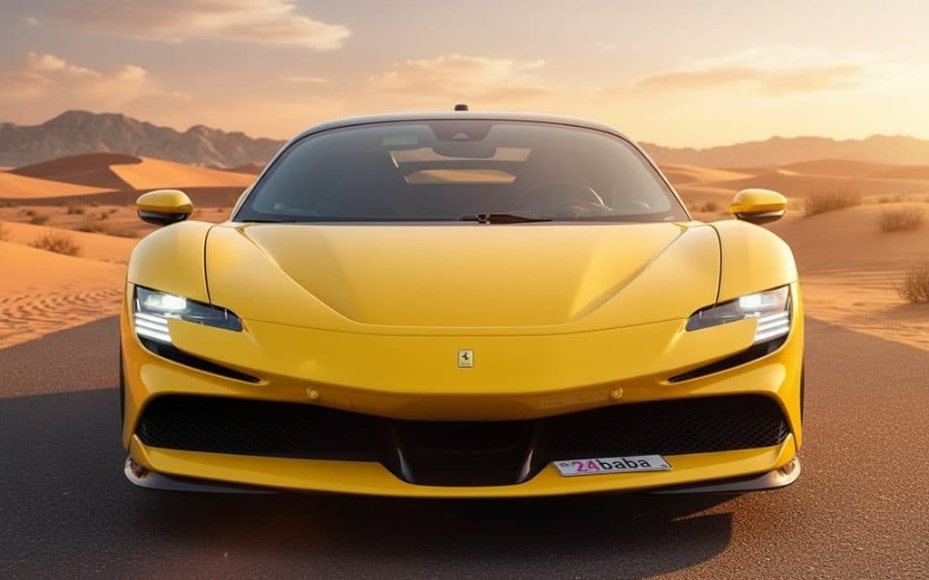 Ferrari Sf 90 2021 Yellow cover image – rental in Dubai Ferrari Sf 90 2021 Yellow cover image – rental in Dubai