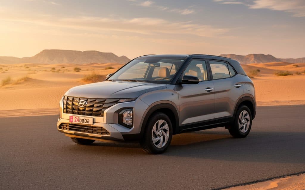 Hyundai Creta 2023 Grey - rental in Dubai