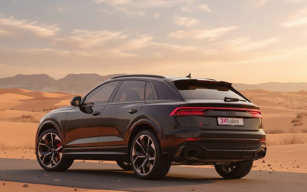 Audi RsQ8 2022 Black side profile