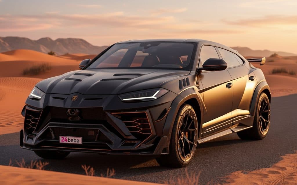 Lamborghini Urus 2021 Black rental in Dubai