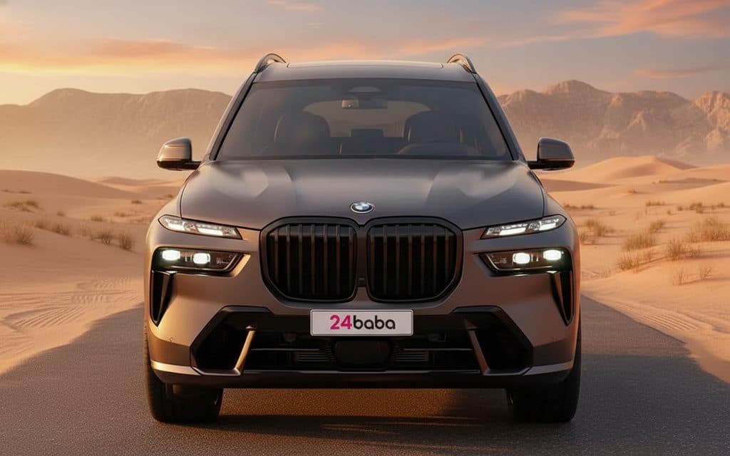 Hire Bmw X7 2024 Grey in Dubai