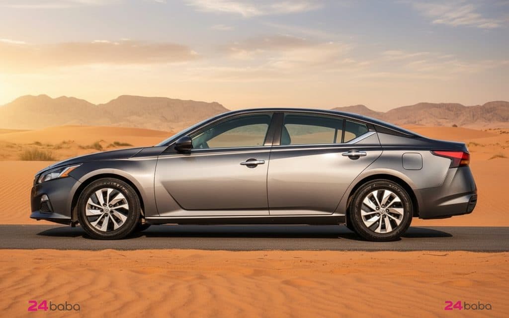 Nissan Altima 2021 Grey side profile