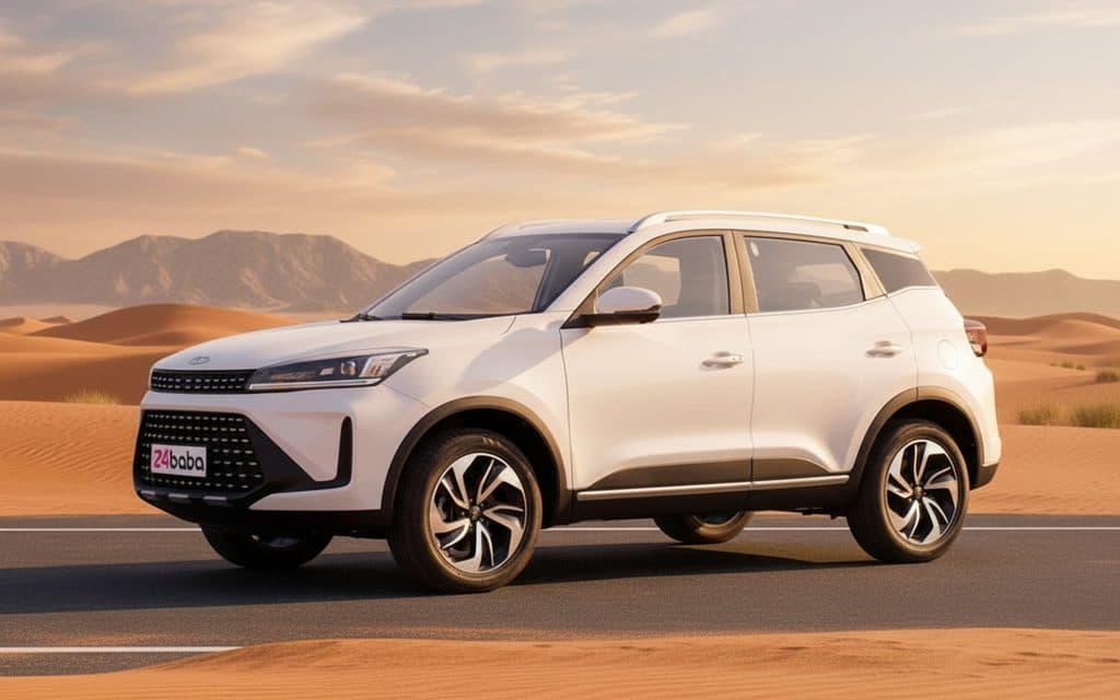 Hire Kaiyi X3 2023 White in Dubai