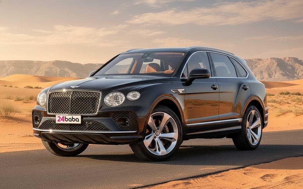 Bentley Bentayga 2024 Black - rental in Dubai