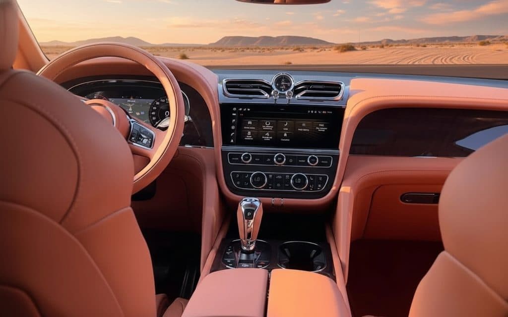 Bentley Bentayga 2024 dashboard and infotainment