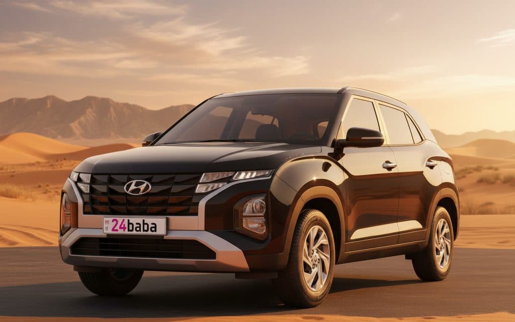 Rent Hyundai Creta 2023 Black in Dubai