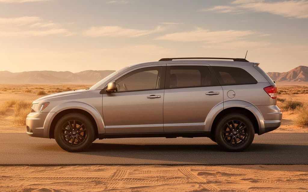 Dodge Journey 2020 Silver side profile