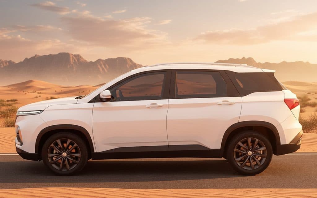 Chevrolet Captiva 2023 White side profile