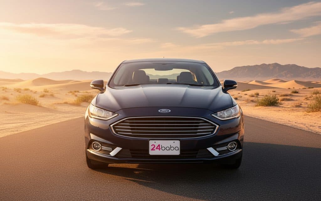 Ford Fusion 2020 Blue cover image – rental in Dubai Ford Fusion 2020 Blue cover image – rental in Dubai