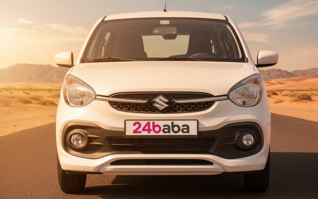 Suzuki Celerio 2025 White rental in Dubai