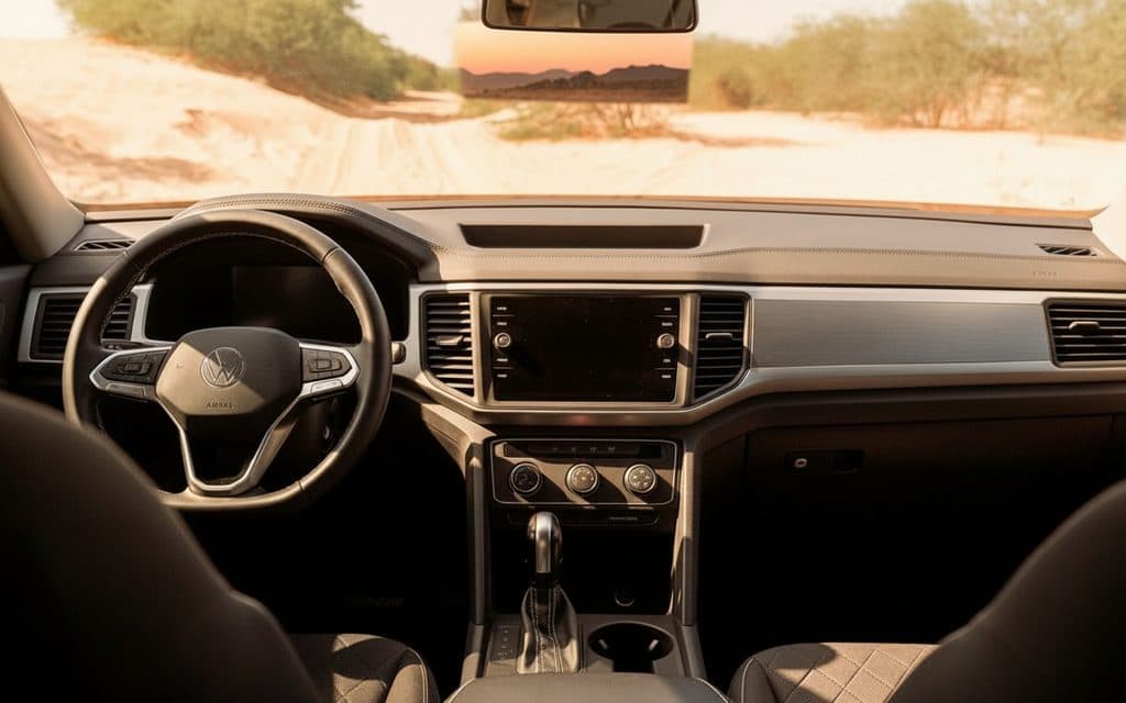 Volkswagen Teramont 2022 dashboard and infotainment