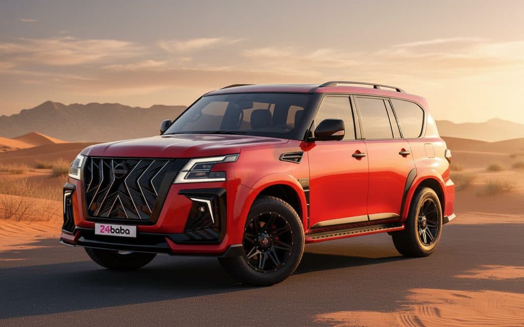 Nissan Patrol 2025 Red SUV