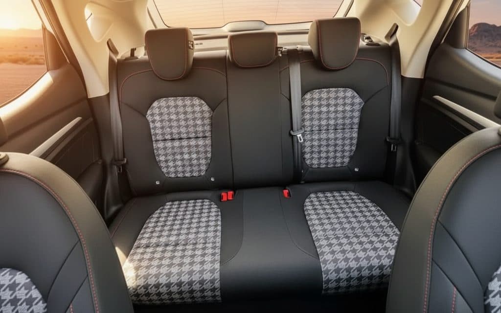 Mg Zs 2024 leather seats and cabin