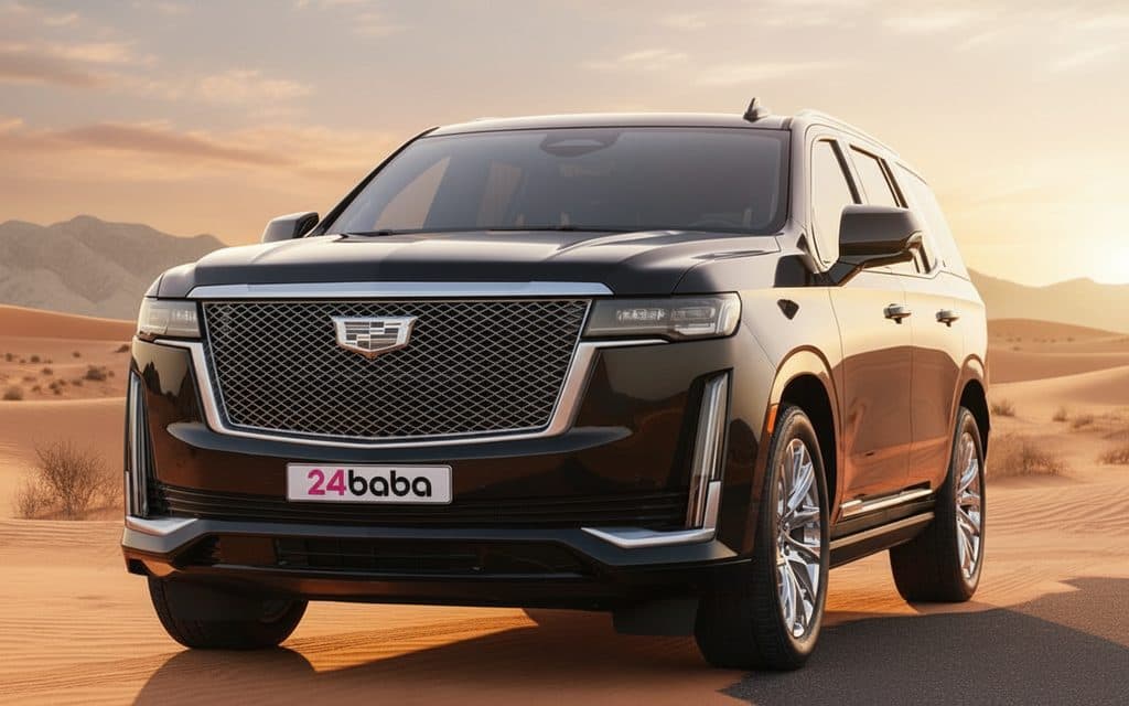 Cadillac Escalade 2023 Black - rental in Dubai