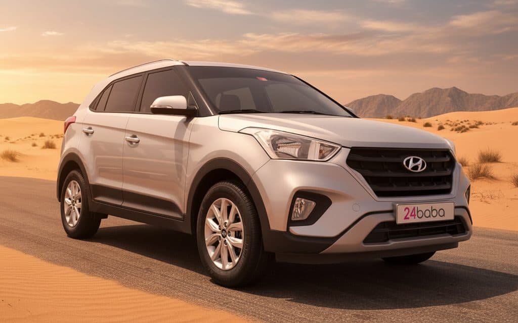 Hire Hyundai Creta 2020 Silver in Dubai