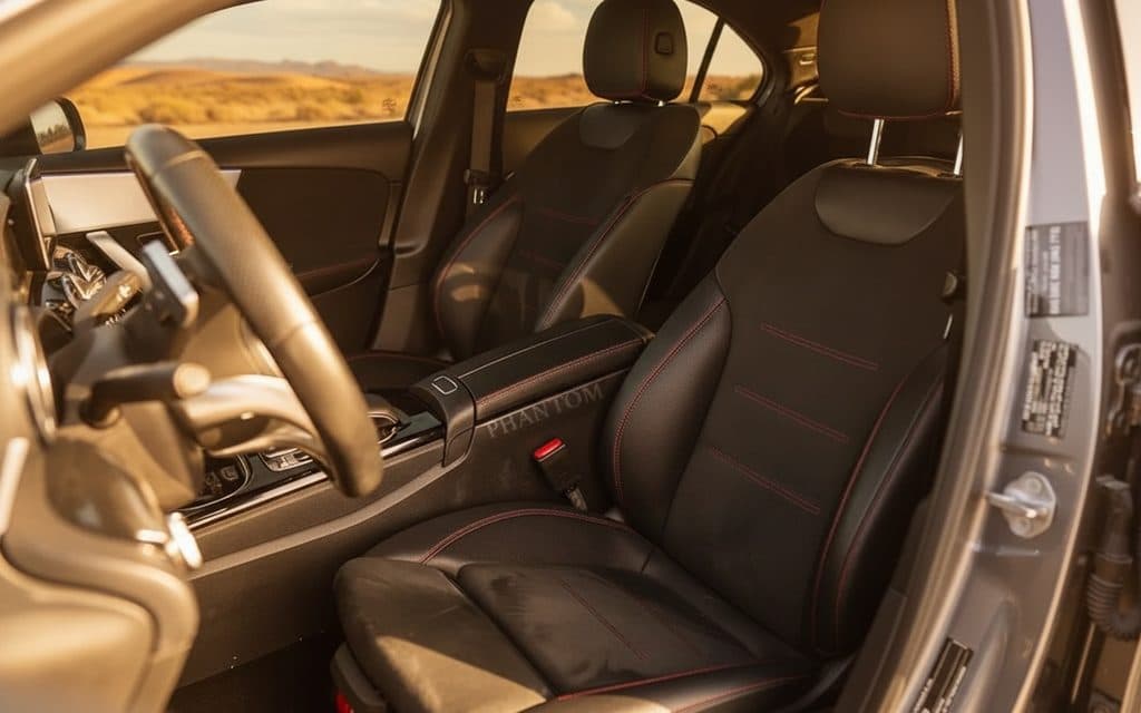 Mercedes A200 2025 dashboard and infotainment