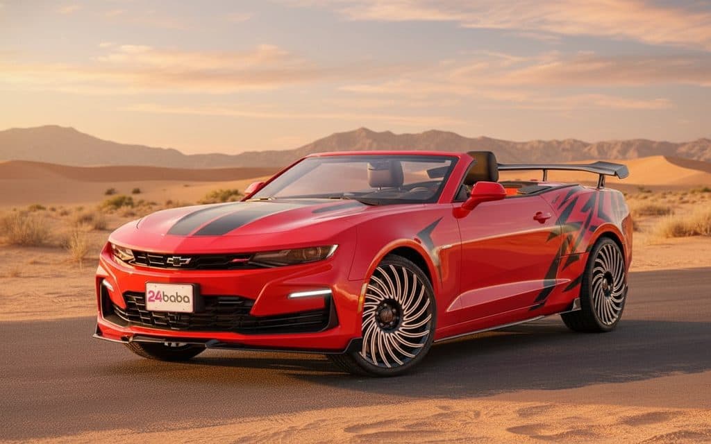 Rent Chevrolet Camaro 2025 Red in Dubai