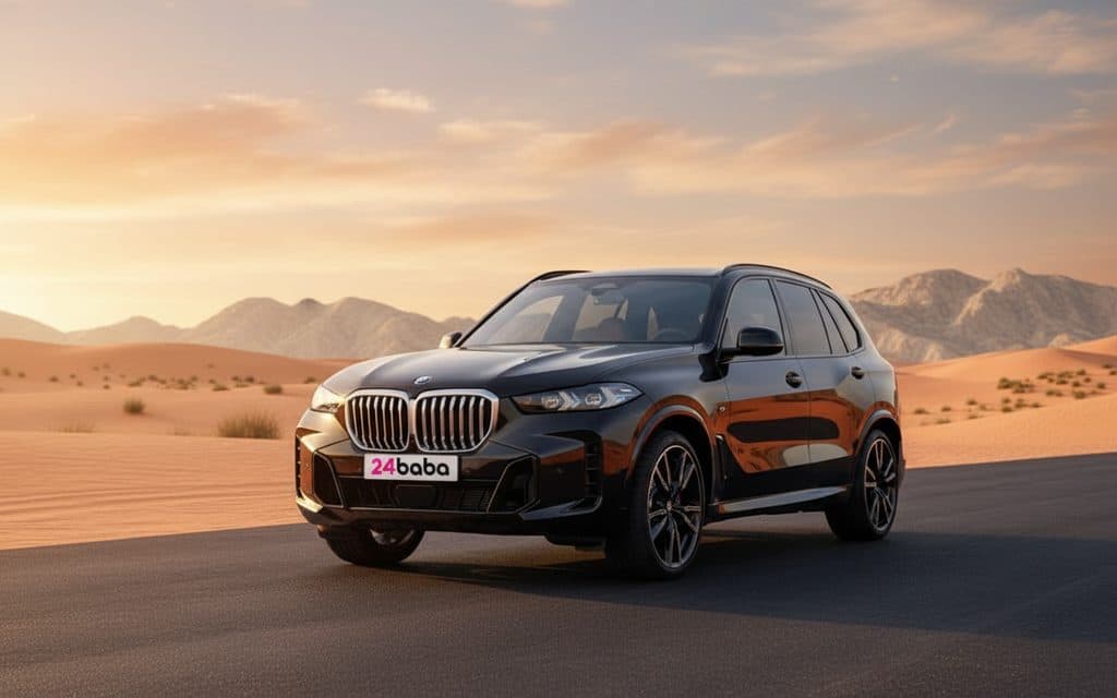 Rent Bmw X5 2024 Black in Dubai