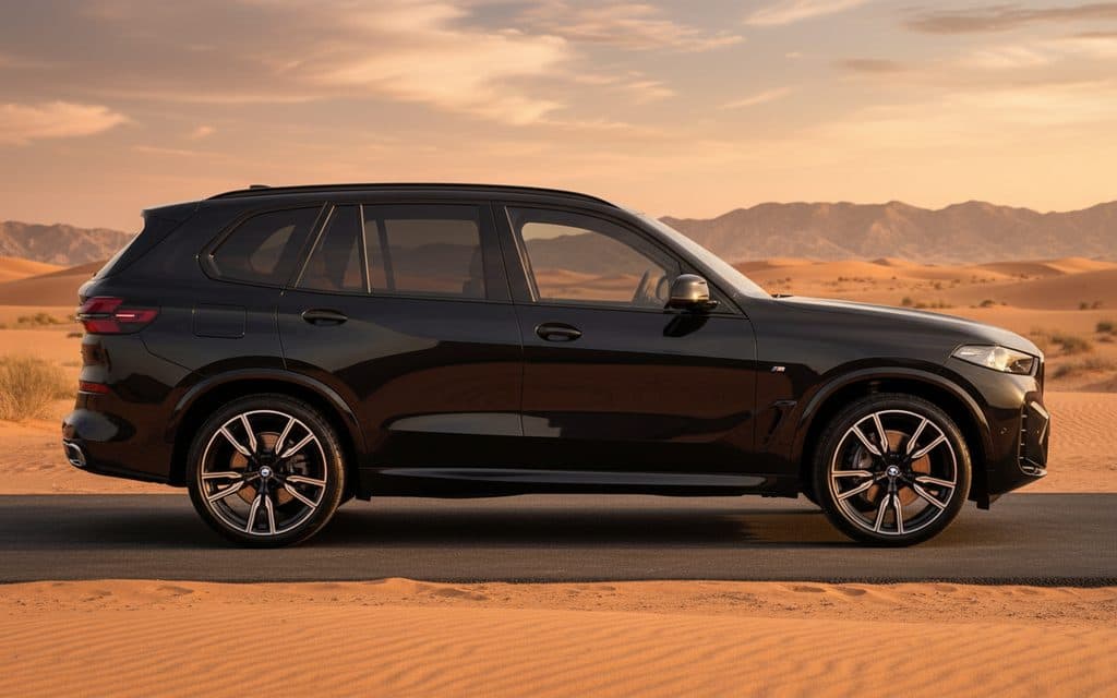 Bmw X5 2024 Black side profile