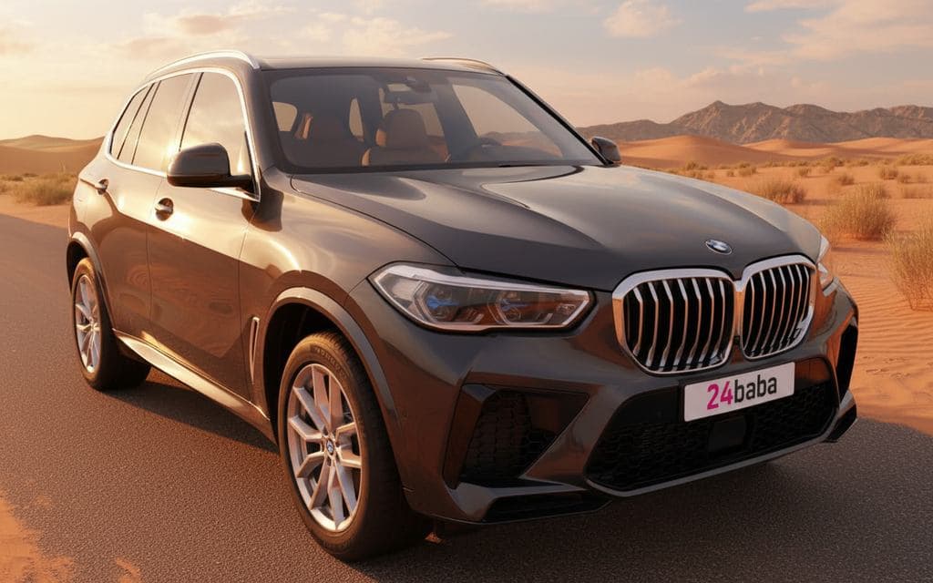 Bmw X5 2023 Grey - rental in Dubai