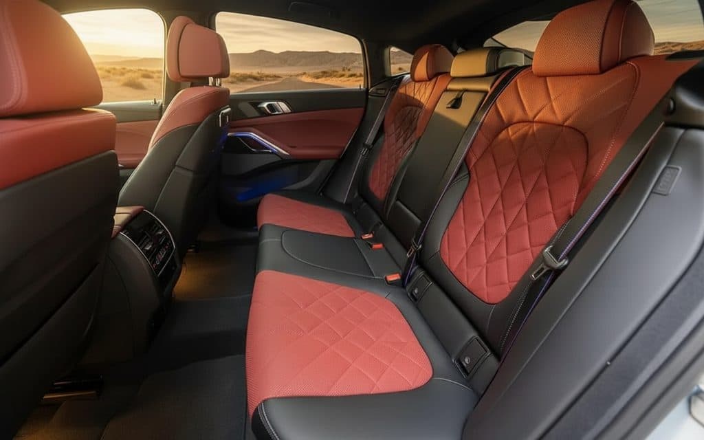 Bmw X6 2024 leather seats and cabin