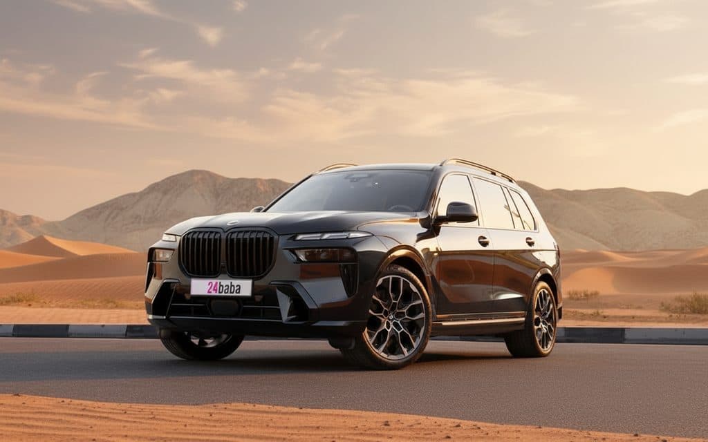 Rent Bmw X7 2023 Black in Dubai