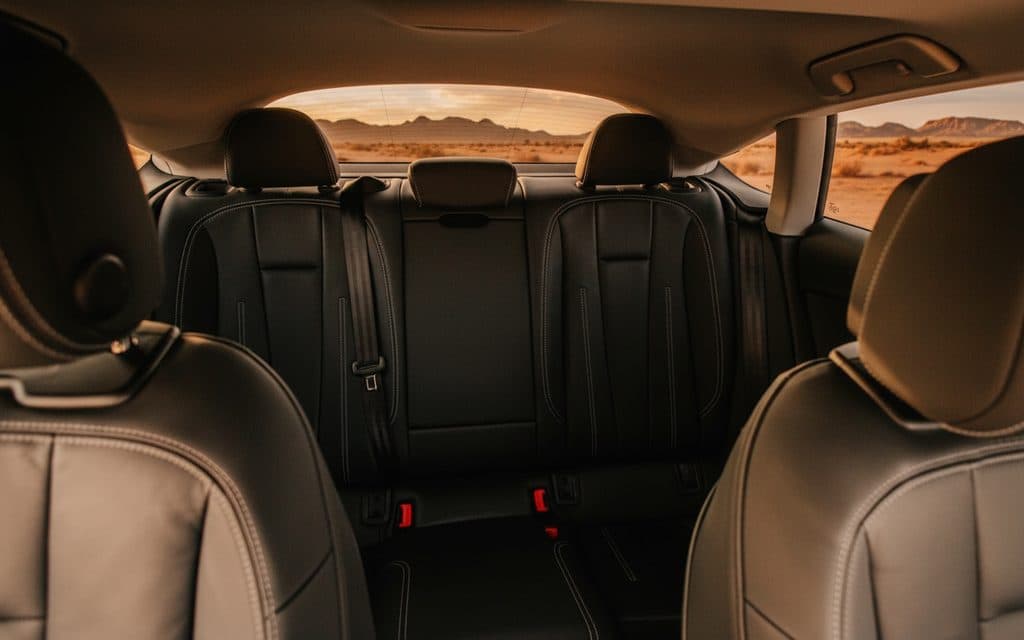 Audi A5 2022 interior view showing trim