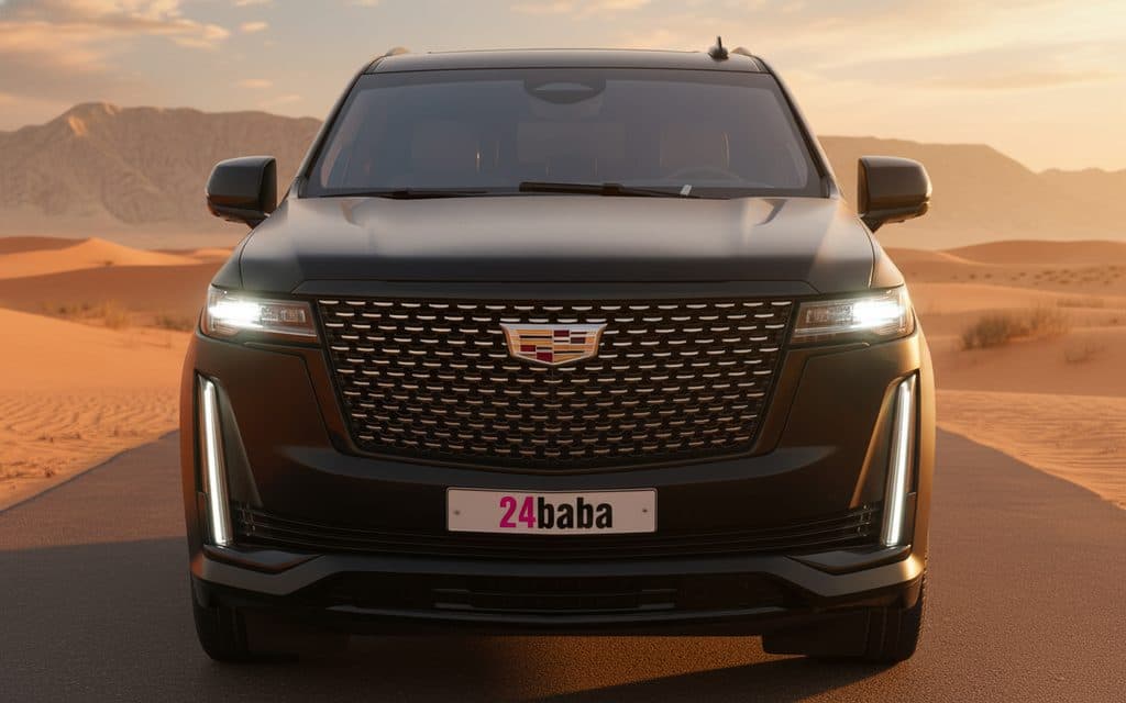 Rent Cadillac Escalade 2022 Black in Dubai