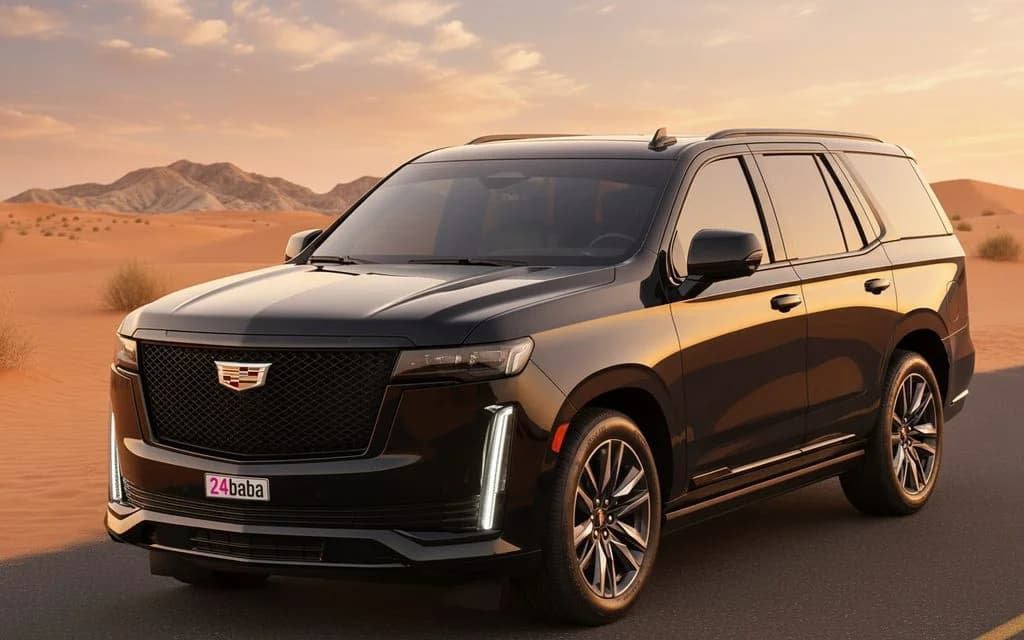 Cadillac Escalade 2023 Black - rental in Dubai