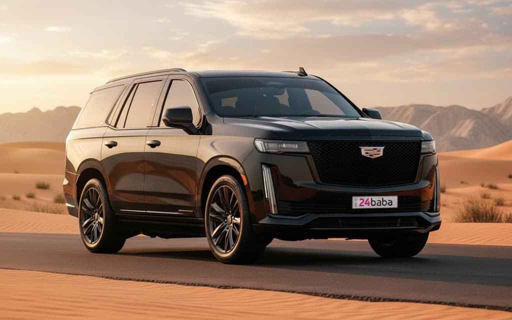 Cadillac Escalade 2023 alloy wheel close up