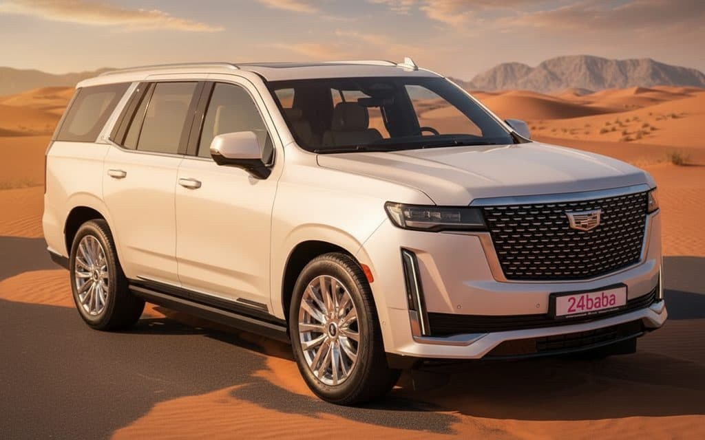 Cadillac Escalade 2022 alloy wheel close up