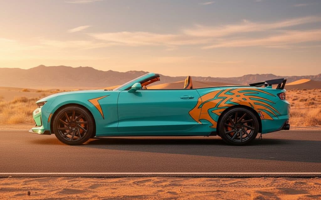 Chevrolet Camaro 2020 Blue side profile