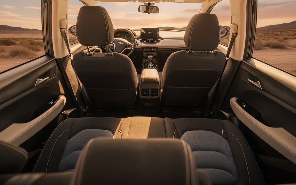 Chevrolet Captiva 2023 leather seats and cabin