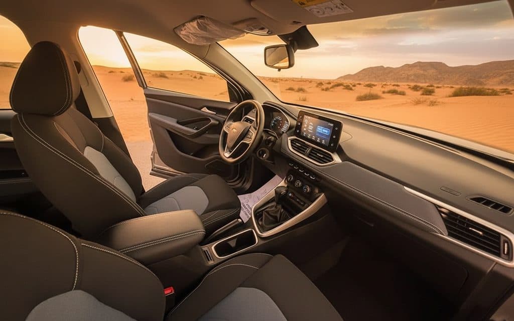 Chevrolet Captiva 2022 dashboard and infotainment