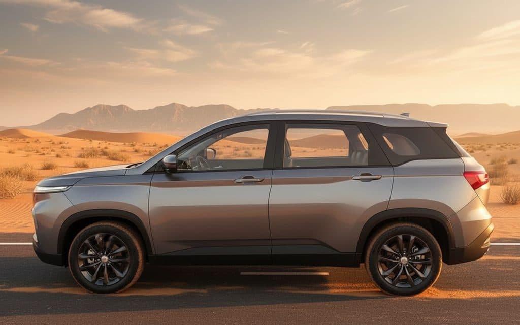 Chevrolet Captiva 2022 Grey side profile