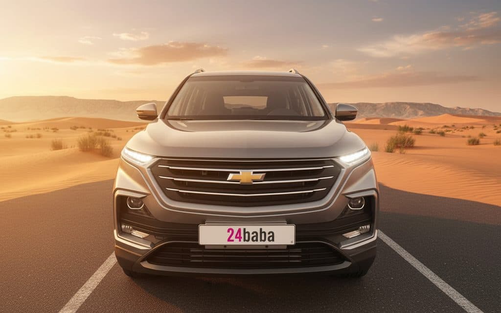 Chevrolet Captiva 2022 Grey front view with headlights