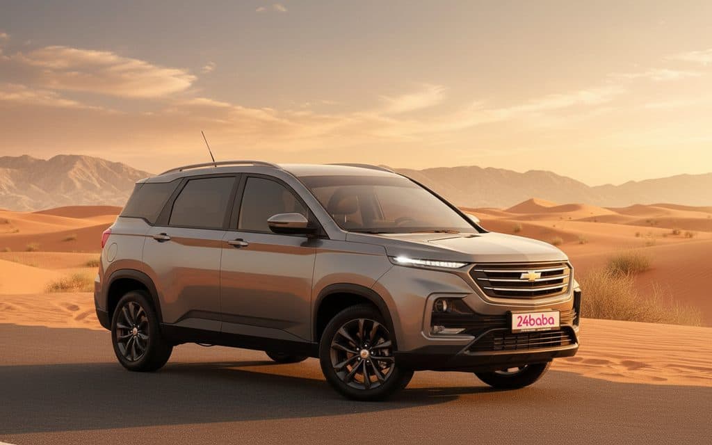 Rent Chevrolet Captiva 2023 Grey in Dubai
