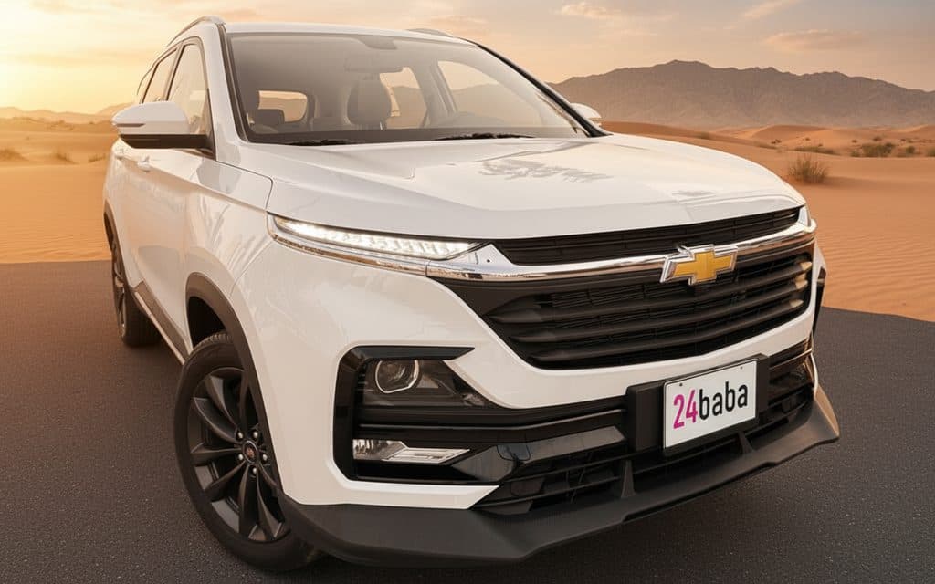 Chevrolet Captiva 2025 White front view with headlights