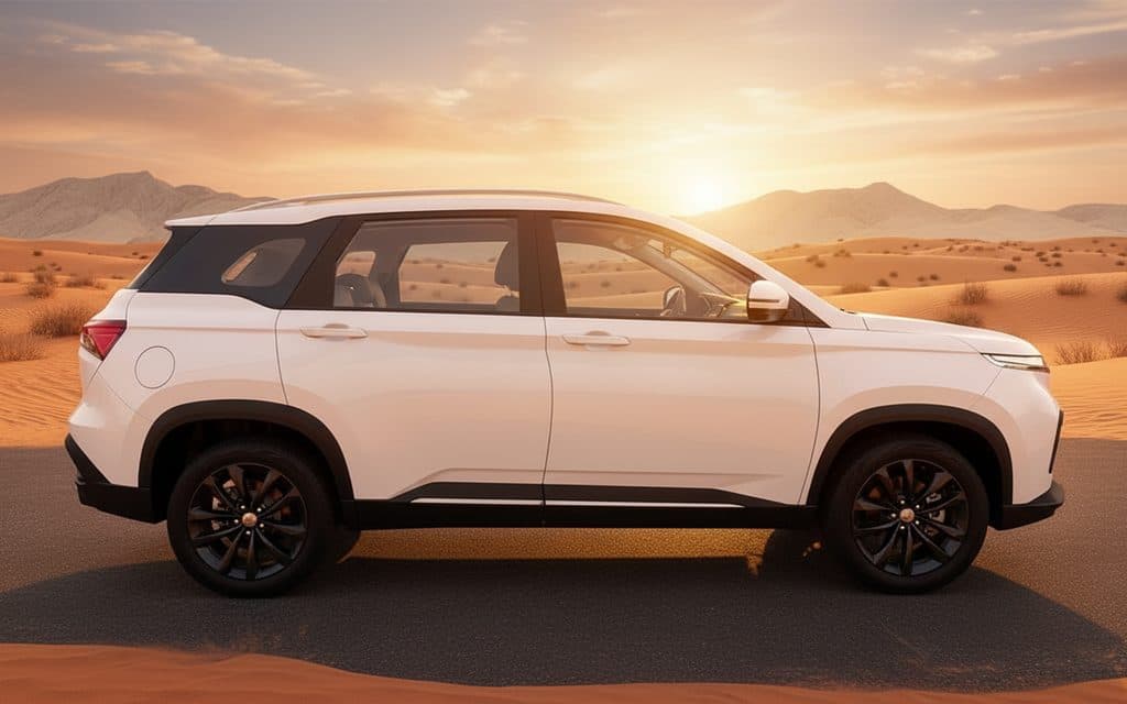 Chevrolet Captiva 2025 White side profile