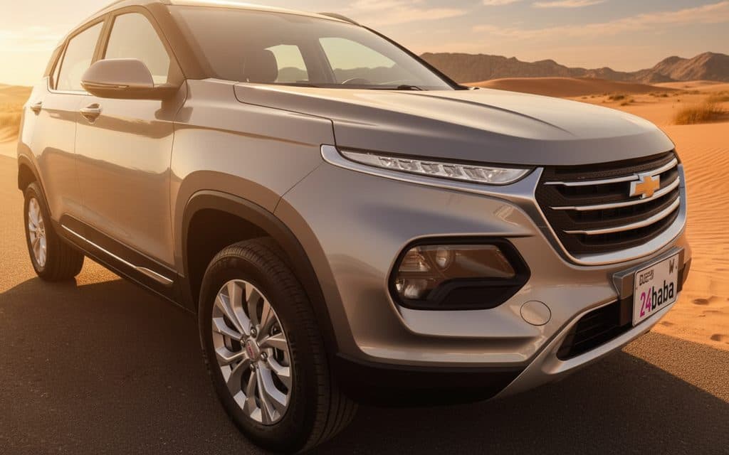 Chevrolet Groove 2022 Grey front view with headlights