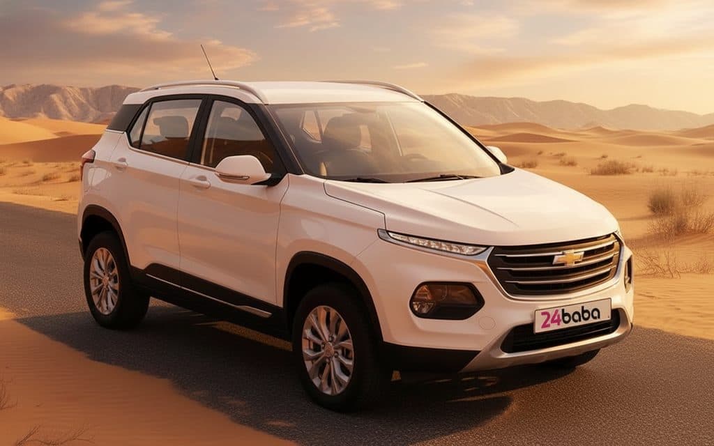 Chevrolet Groove 2023 White - rental in Dubai