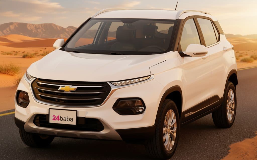 Rent Chevrolet Groove 2024 White in Dubai
