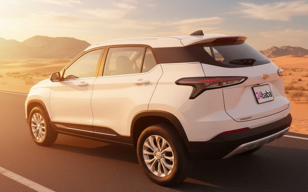 Chevrolet Groove 2025 White side profile