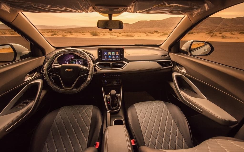 Chevrolet Groove 2025 interior view showing trim