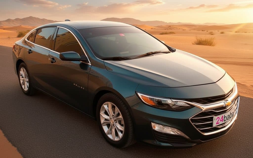 Rent Chevrolet Malibu 2020 Black in Dubai