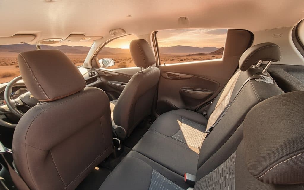 Chevrolet Spark 2025 leather seats and cabin