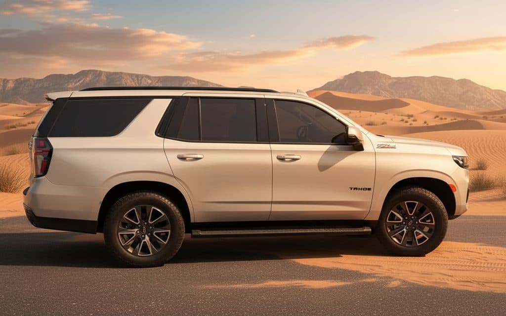 Chevrolet Tahoe 2022 Beige side profile